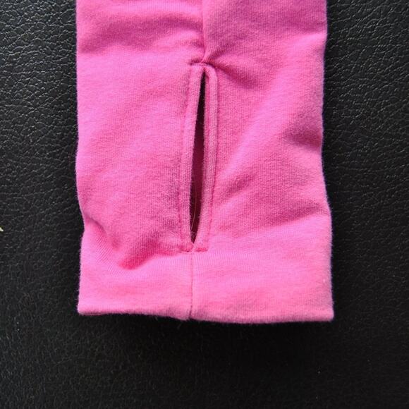 Live Strong Small Pink, Black & Yellow Nike Full Zip Up Hoodie - Picture 8 of 8